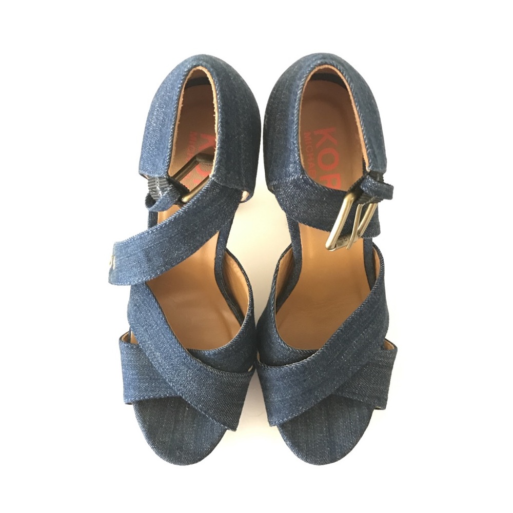 COPY - Kors by Michael Kors denim heels